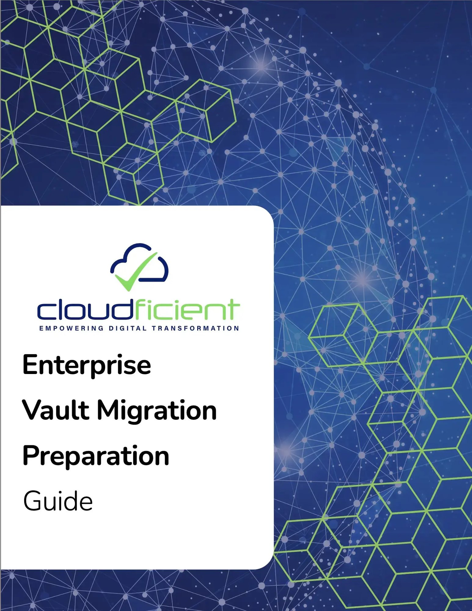 Enterprise Vault Migration Preparation Guide - front cover