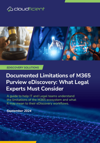 documentation limitations of purview front cover