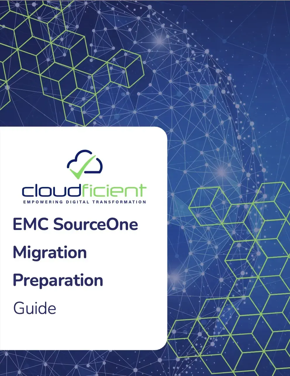 EMC SourceOne Migration Preparation Guide - cover